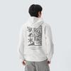 SNOWPEAK Reverse Graphic Hooded T-shirt Butter Ivory (S25SUFHD50)