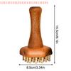Brass Bead Massage Gua Sha Comb Meridian Brush Handle Point Massager Brush Durable Chinese SPA Acupoint Massage Tool