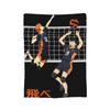 Haikyuu Kageyama 09 Wool Blanket  Awesome Throw Blankets for  Sofa Bedding Lounge 150*125cm Bedspreads,
