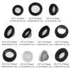 5Pcs 1/2" 3/4" Rubber Gaskets With Stainless Steel Filter For Garden Shower Faucet Replacement Washer Sealing Hose Connection