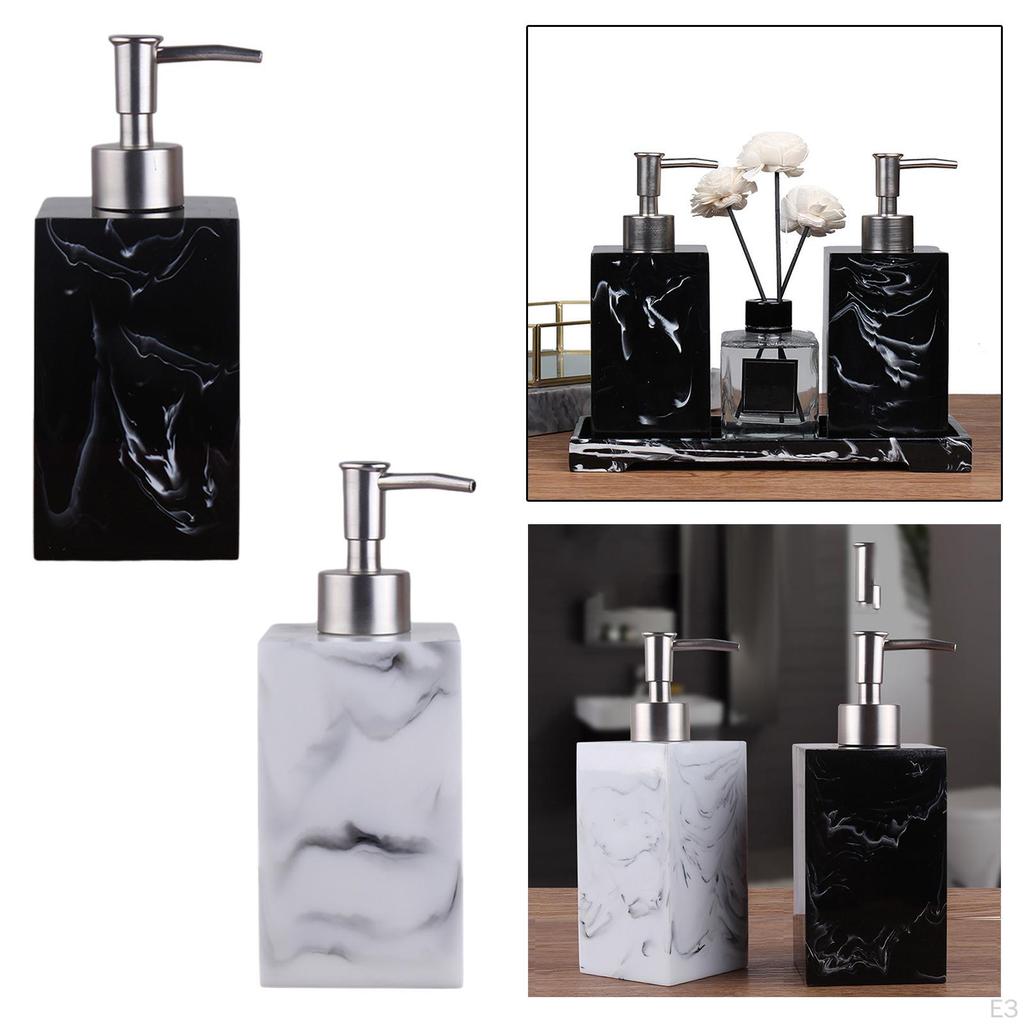 Elegant Marble Soap Dispenser Set for Home And Bathroom