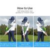 Aiuto per l'allenamento dello swing da golf Palline intelligenti Aiuto allenatore da golf Pratica per la correzione della postura da golf Allenatore dello swing da golf per golfista
