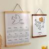 Magnetic Design Wooden Frame Easy Installation DIY Poster Scroll Magnetic Poster Hanger  Wall Art