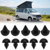 10PCS Pack 4.5mm Diameter Panel Hole Plugs Shock Absorbing Cookware Accessories  Camper Cookware