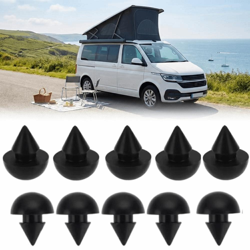 10PCS Pack 4.5mm Diameter Panel Hole Plugs Shock Absorbing Cookware Accessories  Camper Cookware