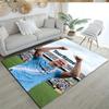 Haaland 158 Customizable Name Floor Mat Perfect for Kitchen Entryway Outdoor Bedrooms Anti-slip Rug Anime Office Decor