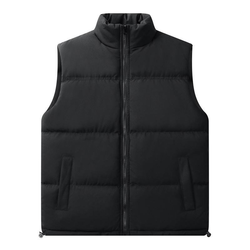 

American Style Plus Size Men s Autumn/Winter Casual Vest - Loose Trendy Cotton Jacket L