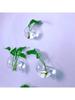 2/4/6 Pack Wall Hanging Glass Terrarium - Self-Watering Hydroponic Planter for Home Office Decor, Handmade Round Crystal Vase