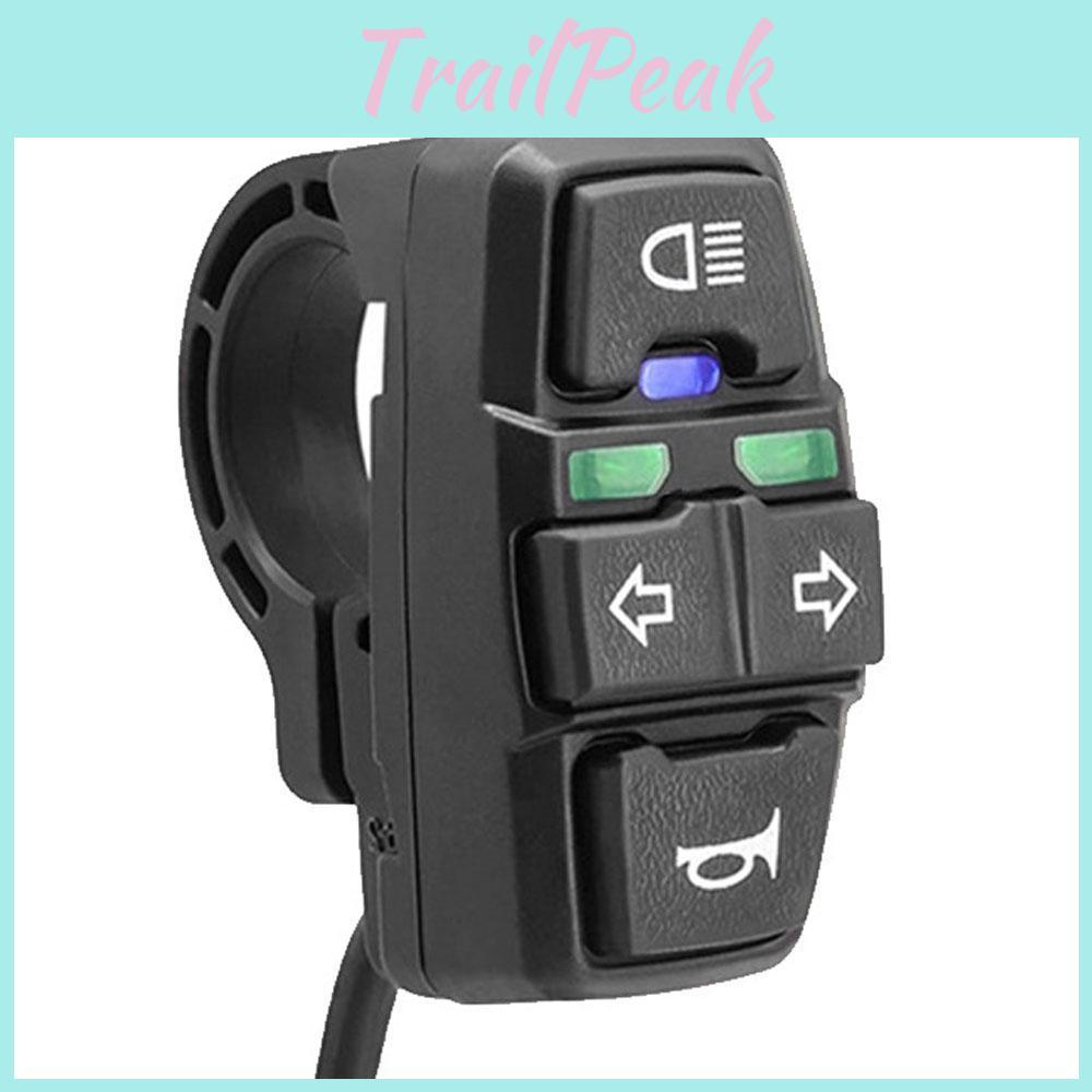 1 Electric In 3 Bike Scooter Switch Headlight Turn Signal Horn Switch 36v48v Onoff Control Switch