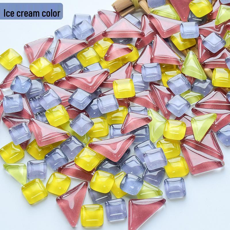 DIY Kreative Mosaik Glasscherben Aufkleber für Handgemachte Dekoration