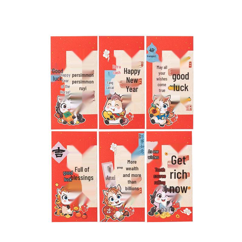 Deli Festive Red Envelopes