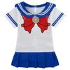 Macacão Body Sailor Moon para Bebê - Fantasia Vermelha Sailor Venus para Meninas 70-100cm Uso em Todas as Estações