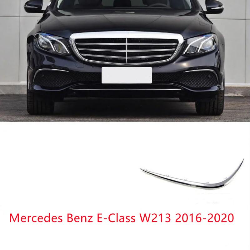 Listwa Jasna Listwa Dekoracyjna Chromowana Zderzaka Przedniego 2138850300 2138850174 2138850274 Dla Benz Klasa E W213 2016-2020