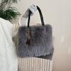 New Women's Shoulder Bag Plush Bag