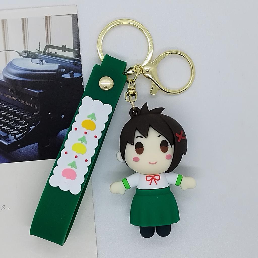 New Creative Cartoon Ringtooth Journey Doll Keychain Bag Car Keychain Accessories Wholesale Kawaii Cute Personalized Gifts Y2k