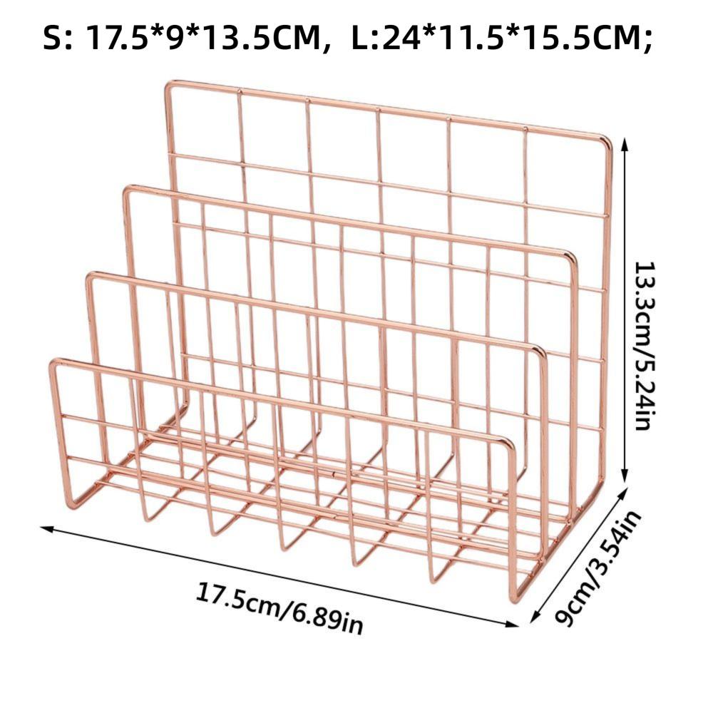 Multicolor Magazine Organiser Shelf Multi-porpose Book Rack Iron Bookshelf Livingroom Bedroom