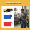4PCS Durable Canvas Tool Bag Multi-Purpose Small Hardware Pouch with Sturdy Zipper Heavy Duty Tool Storage Pouch Maintenance Kit