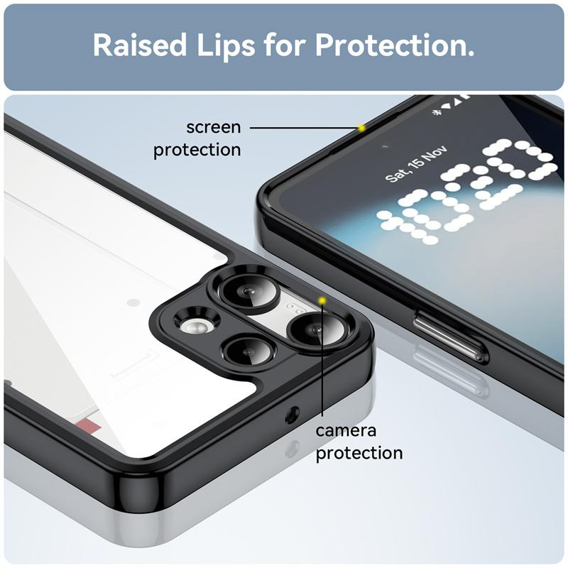 Transparente Bunte TPU Hülle für Nothing Phone 3a Lite Schutzhülle Klare Fundas Coque Capa
