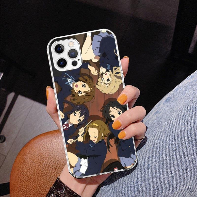 K On! Hirasawa Yui Anime Phnoe Case for Iphone 17 Air 16 16E 11 12 13 Mini 14 Plus 15 Pro Max 7 8 + SE 2020 Phone Cover Coque
