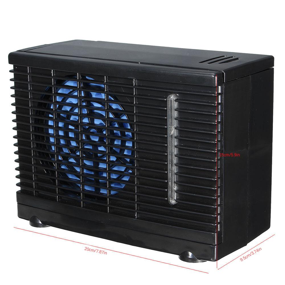 12V 3A for Outdoor Scenes Portable Mini Car Air Conditioner Quiet  Low Power Consumption Car Cooling Machine ABS Housing