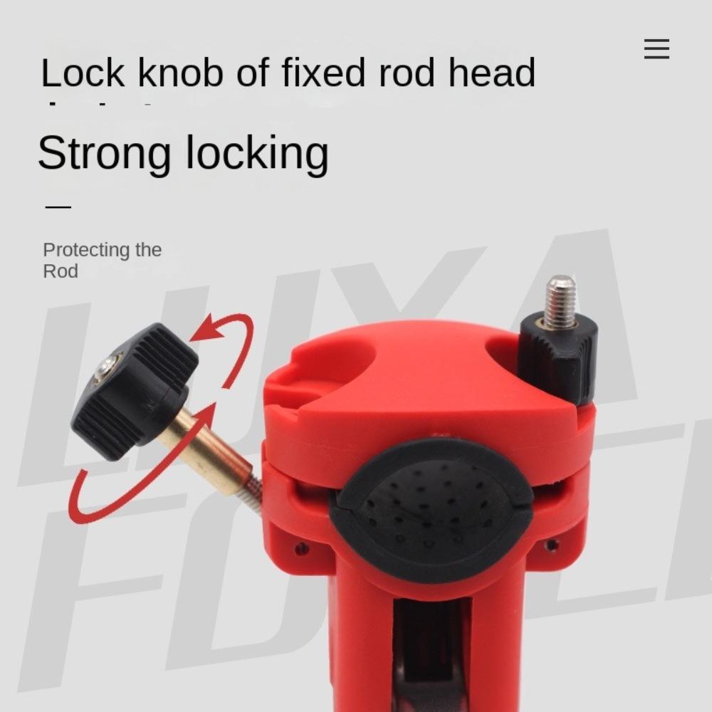 Durable Boat Pole Mount Holder Fixed Tail Head Rest Holder Fishing Grip Holder Fishing Accessories