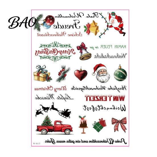 Easy Apply Candle Stickers Christmas Transfer Stickers, DIY Holiday Craft Supplies, Waterproof Atmospheric Home Decor Decorative Decals for Making And
