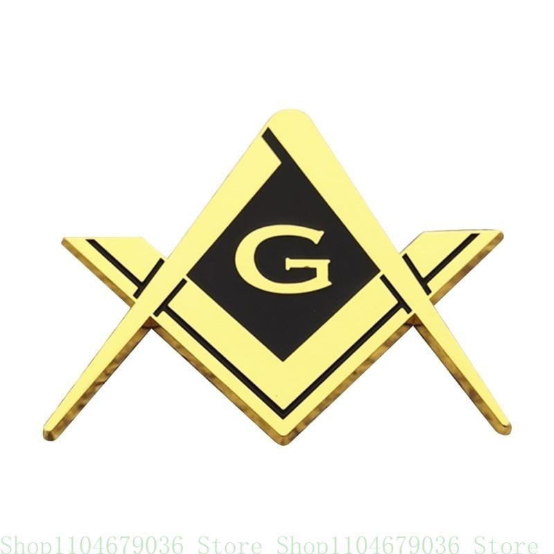 Freemason Masonic Car Emblems Decal Sticker Strong Adhesive for Automotive Truck Motorcycle Car Bikes Easy tallation