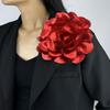 Elegante Spilla da Bavero 24 cm Spilla Fiore alla Moda Bella Decorazione da Bavero per Riunioni di Lavoro Feste