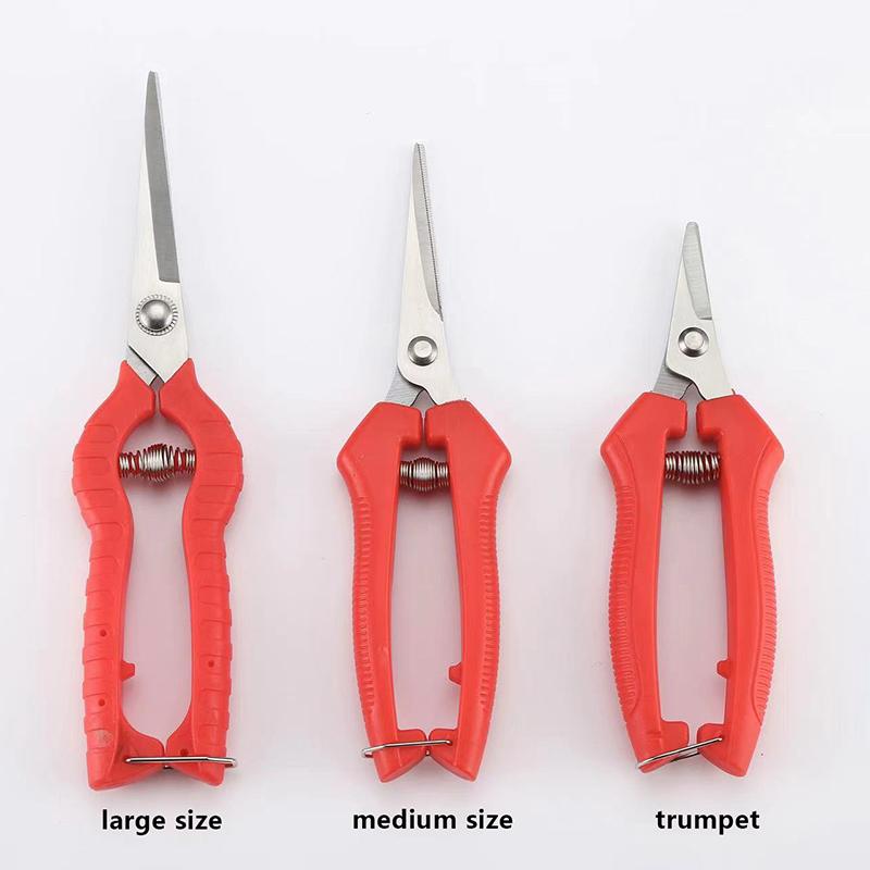 Gartenarbeit Hand-Rebschere Mikro-Spitze Gartenschere Blattschneider Gerade Floristenschere für Pflanzen Gartenschere Rebschere