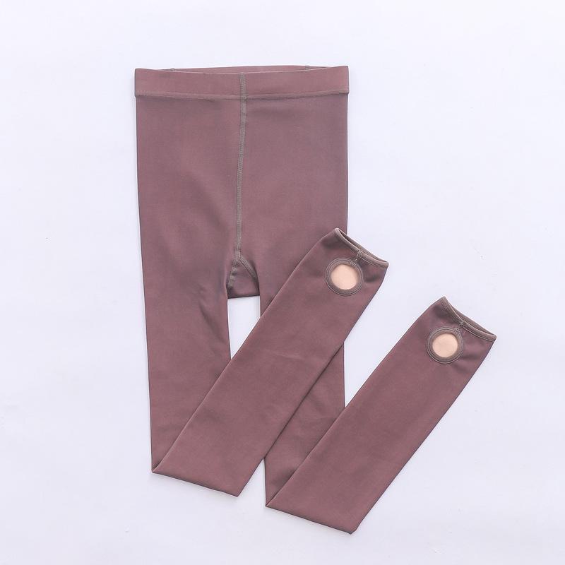 New Artifact Women's Seamless Transparent Pantyhose, Brown/Grey, Spring/Autumn Style, Internet Celebrity Leggings.