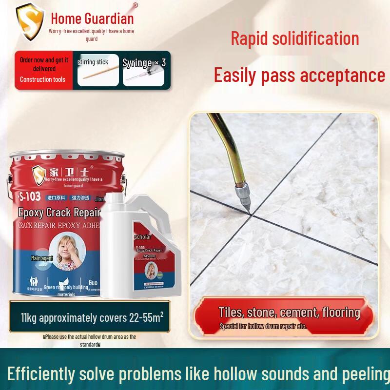 Tile Hollow & Crack Repair Grout