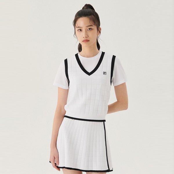 Fila Knit V Neck Vest