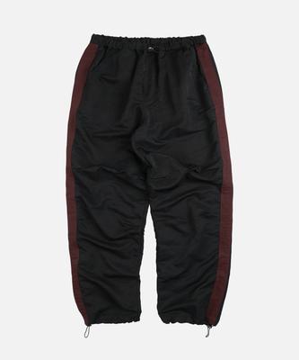 FRIZMWORKS String Nylon Track Pants _ Black