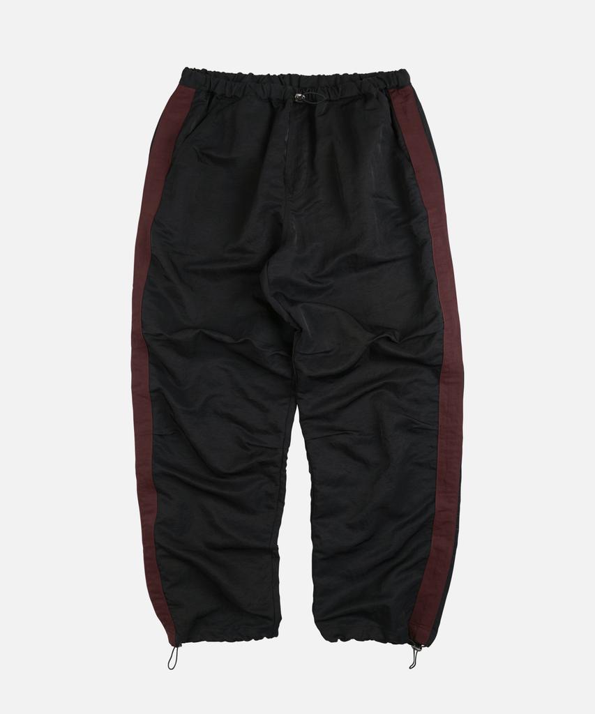 FRIZMWORKS String Nylon Track Pants _ Black