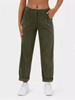 2026 Women's High Waist Casual Corduroy Pants - Solid Color, Loose Fit, Straight Leg