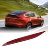Red Rear Bumper Reflector Left / Right 1034342/1034343 Tail Bumper Reflector Reflective Strip for Tesla Model X 2018 To 2025