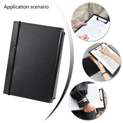 Öğrenciler Hemşireler Doktorlar için Katlanabilir Hemşirelik Pano 2 Katlı Katlanabilir Pano Cep Yazı Tahtası Elastik Bantlı