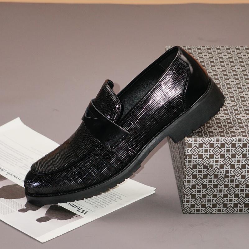 High Quality Brand Men's Loafers Massage Sole Walking Commuting Business Casual Shoes Men's Leather Shoes Big Size  38-48