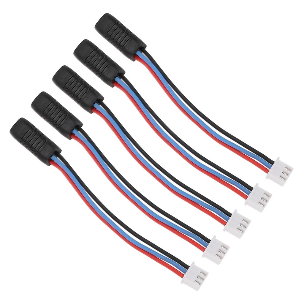 5PCS RC Crawler Battery Adapter Cable Female To Male PH2.0 3P Battery Extension Link Cable for RC