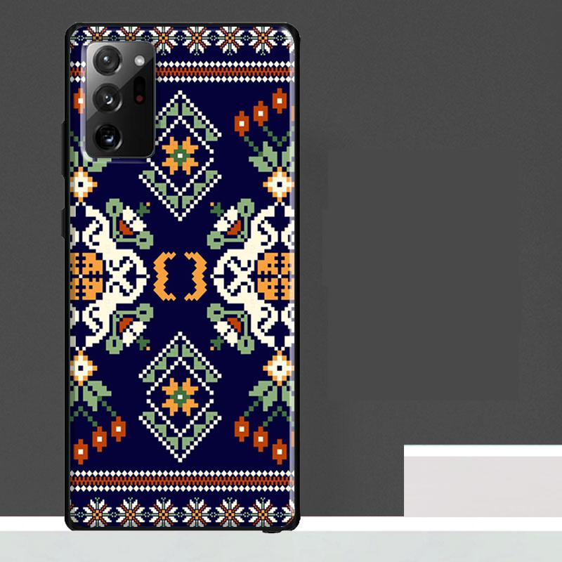

Ukraine Ornament Pattern Case For Samsung Galaxy S25 Ultra S21 S22 S23 S24 Ultra S9 S10 S20 Plus S25 FE Phone Cover Galaxy S9
