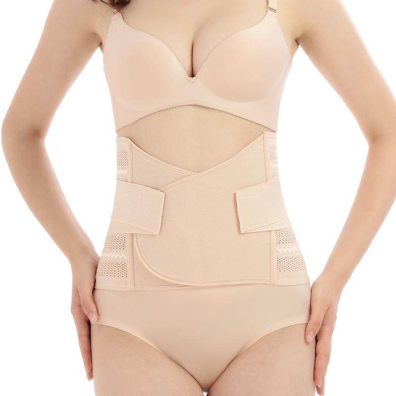 

Dailixiang Enhanced Abdominal Binder: Breathable Postpartum Shaping Belt for Natural & Cesarean Births M