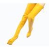 TOYBARJAPAN 1/6 Figure Accessories Leather-Style High Heel Long Boots Compatible with TBLeague Figures Yellow 11-18
