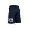 Under Armour Lockere Unifarbene Shorts Herren Unterteile Academy-Blau 1351653-408