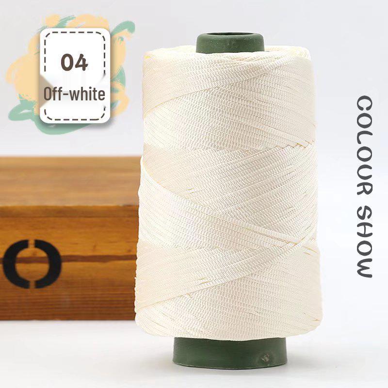 Lightweight Mercerized Cotton & Linen Thread for Hats, Shoes, Bags, Cushions. Perfect for Handmade Crafts with Upgraded Silk Line.