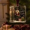 Christmas Cash Ornament with Lanyard Gift Ornament, Clear Acrylic Money Holder, Holiday Xmas Holder Tree Hanging Decoration, Funny Ways To for
