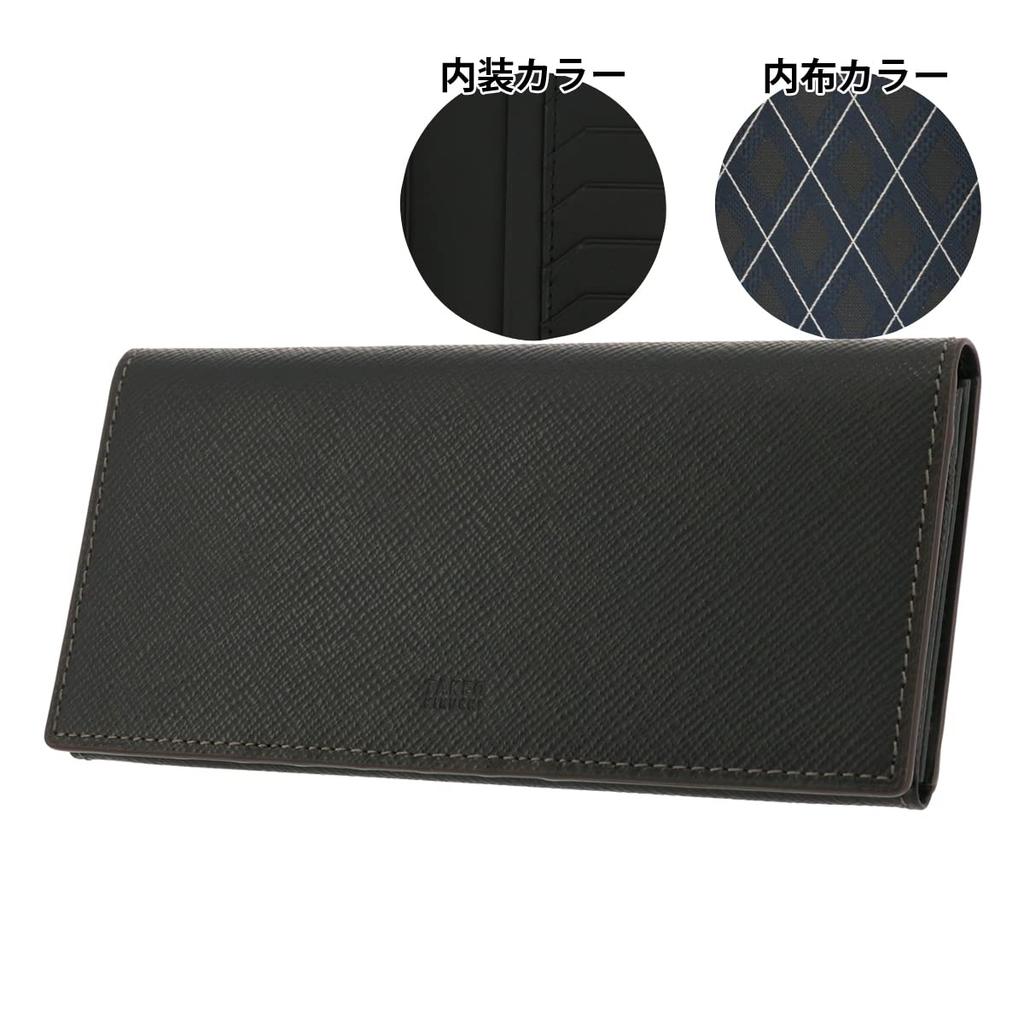 Takeo Kikuchi Panama Leather Long Cowhide Black Men's Wallet, 729626, Leather, [01]