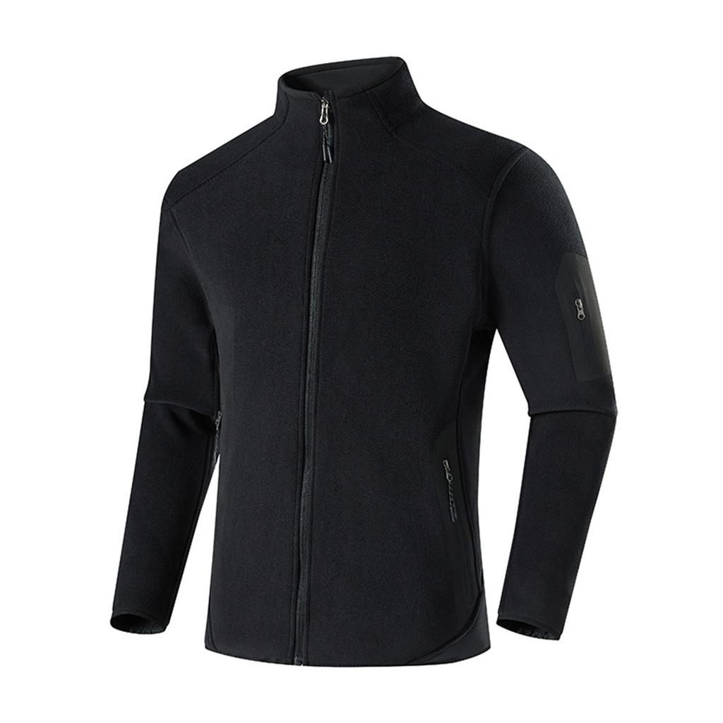 Pánská fleecová kolekce Bunda Kabát Kompozitní fleece Udržuje teplo Móda Outdoor