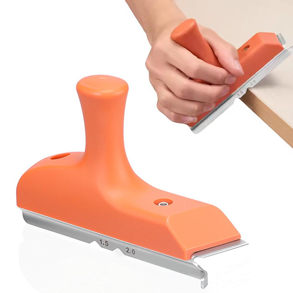 Right Angle/arc Universal Trimming Knife Woodworking 3-in-1 Edge Deburring Scraper Precision Wood Board Mini Chamferer Tools