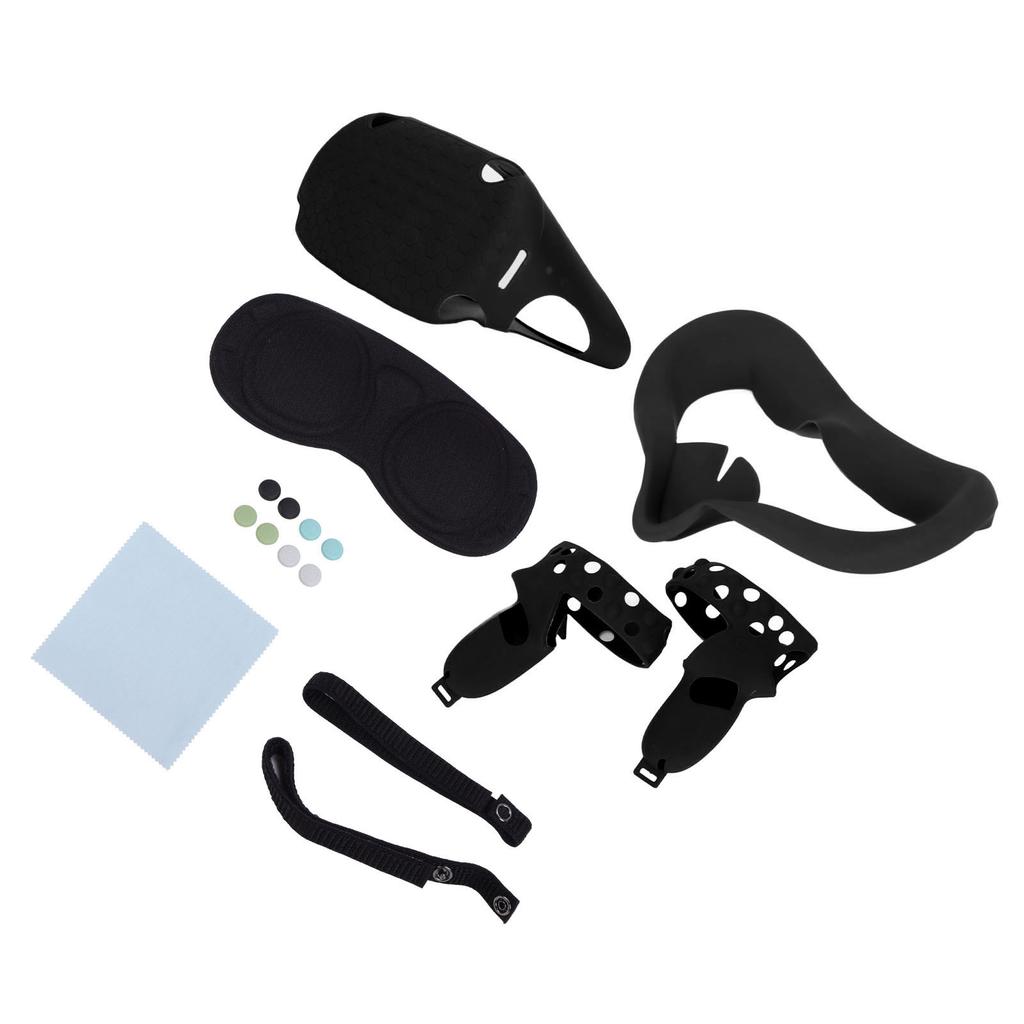 VR Glasses Silicone Accessories Set Anti Sweat Anti Fouling Dust Proof Washing VR Glasses Mask