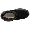 UGG Thermal Abrasion Resistant Short Snow Boots Women's Black 1143932-BLK-